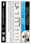 2005 Topps Terence Newman