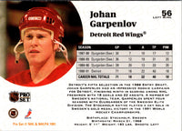 1991 Pro Set Johan Garpenlov #56