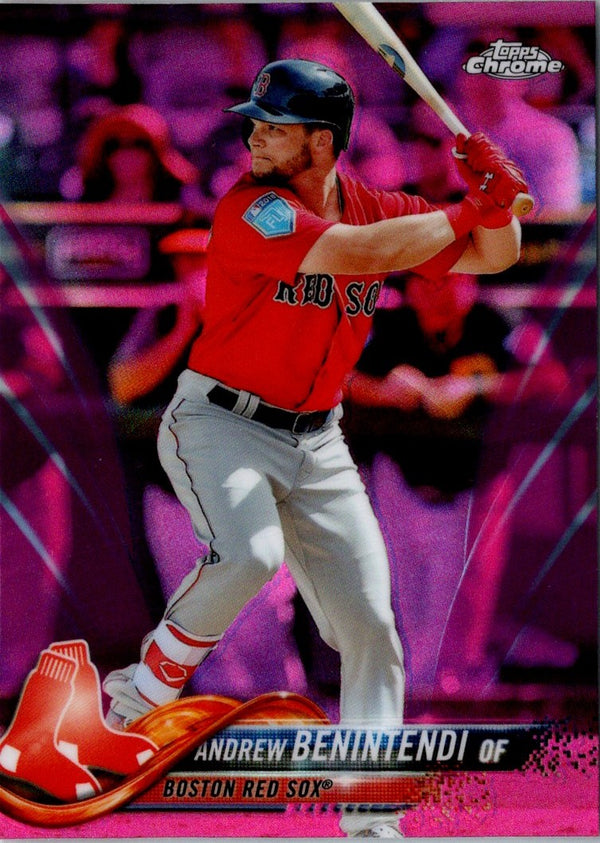 2018 Topps Chrome Refractor Andrew Benintendi #151