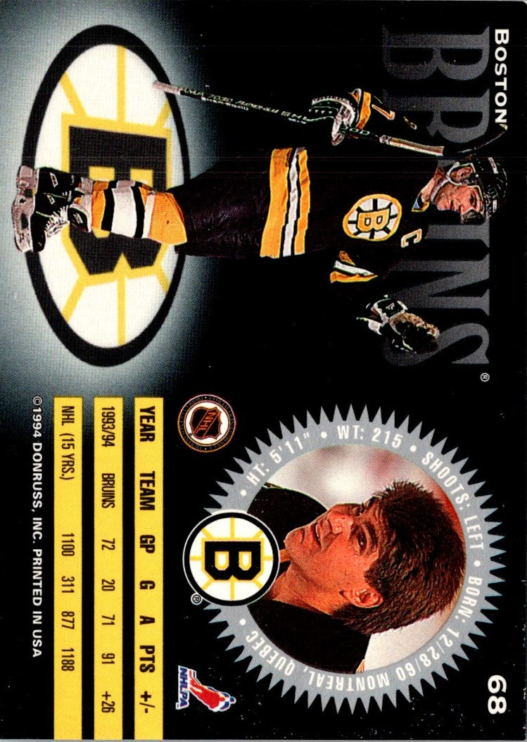 1994 Donruss Ray Bourque