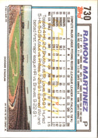 1992 Topps Ramon Martinez #730