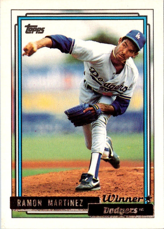 1992 Topps Ramon Martinez #730