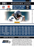 2011 Score Marshawn Lynch