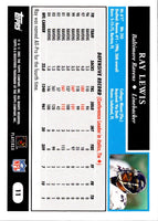 2005 Topps Ray Lewis #11