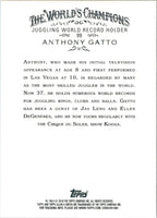 2010 Topps Allen & Ginter Anthony Gatto #99