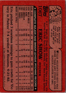 1982 Topps Traded Eric Show