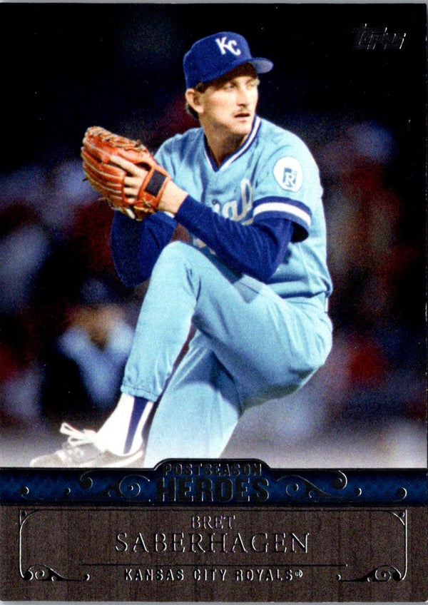 2013 Topps Update Postseason Heroes Bret Saberhagen #PH-18