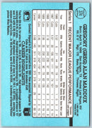1991 Donruss Greg Maddux