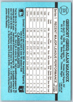 1991 Donruss Greg Maddux #374