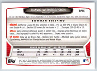 2014 Bowman Travis Witherspoon #BP66