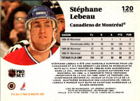 1991 Pro Set French Stephan Lebeau #120