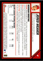 2007 Bowman Gold Jered Weaver #4