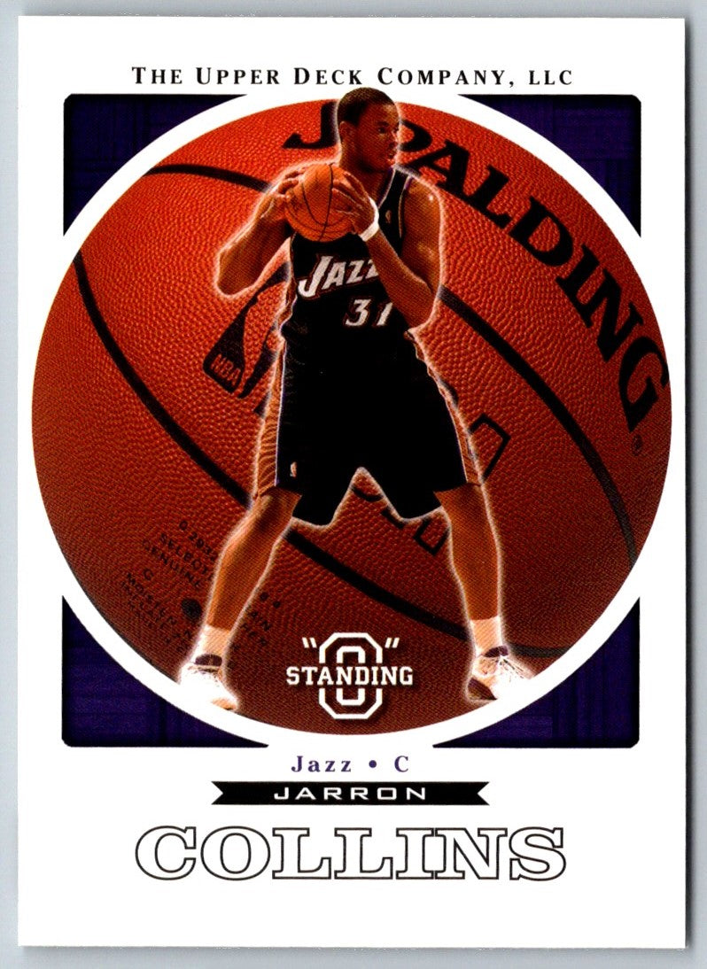 2003 Upper Deck Standing O Jarron Collins