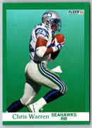 1991 Fleer Chris Warren