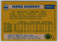 1982 Topps Mark Murphy #517