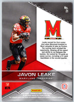 2020 Panini Chronicles Draft Picks Playoff Javon Leake #21 Rookie