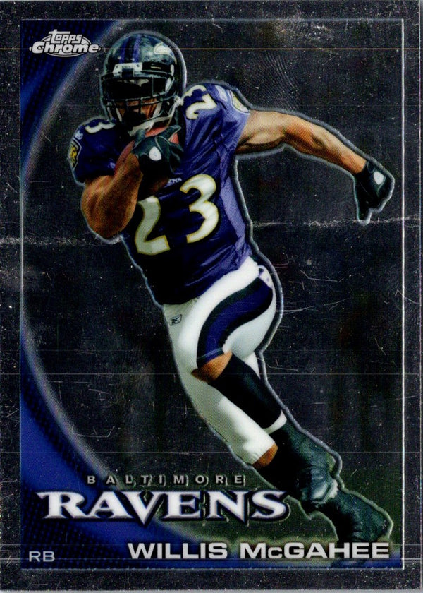 2010 Topps Chrome Willis McGahee #C79
