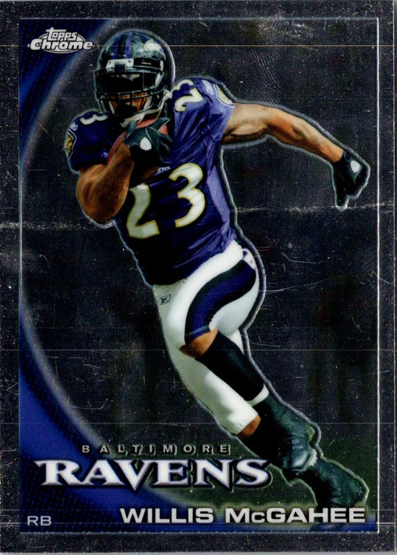 2010 Topps Chrome Willis McGahee #C79