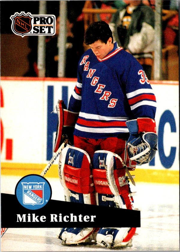 1991 Pro Set French Mike Richter #161