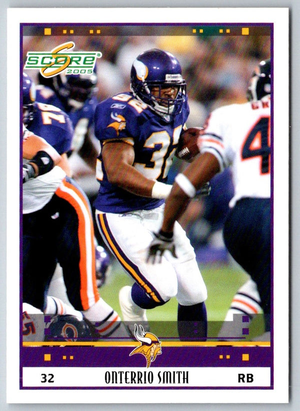2005 Score Onterrio Smith #162