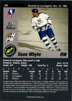 1993 Classic Pro Prospects Sean Whyte #101