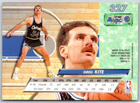 1992 Fleer Ultra Greg Kite #327