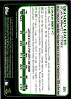 2011 Bowman Brandon Beachy #204 Rookie