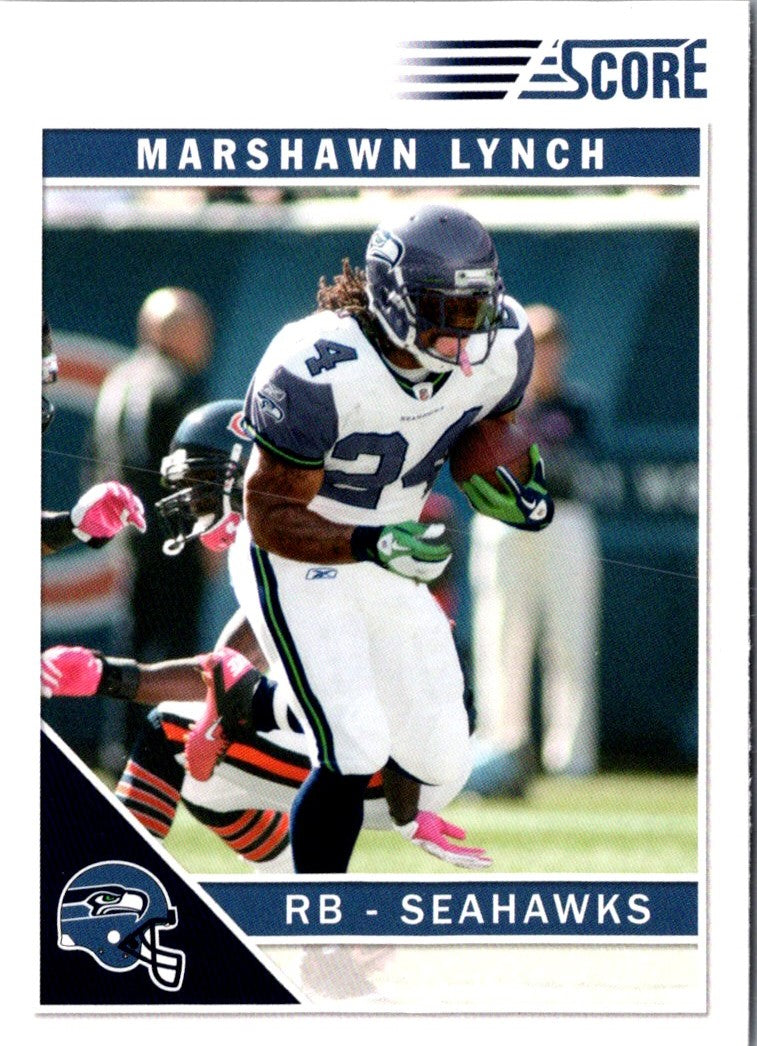 2011 Score Marshawn Lynch