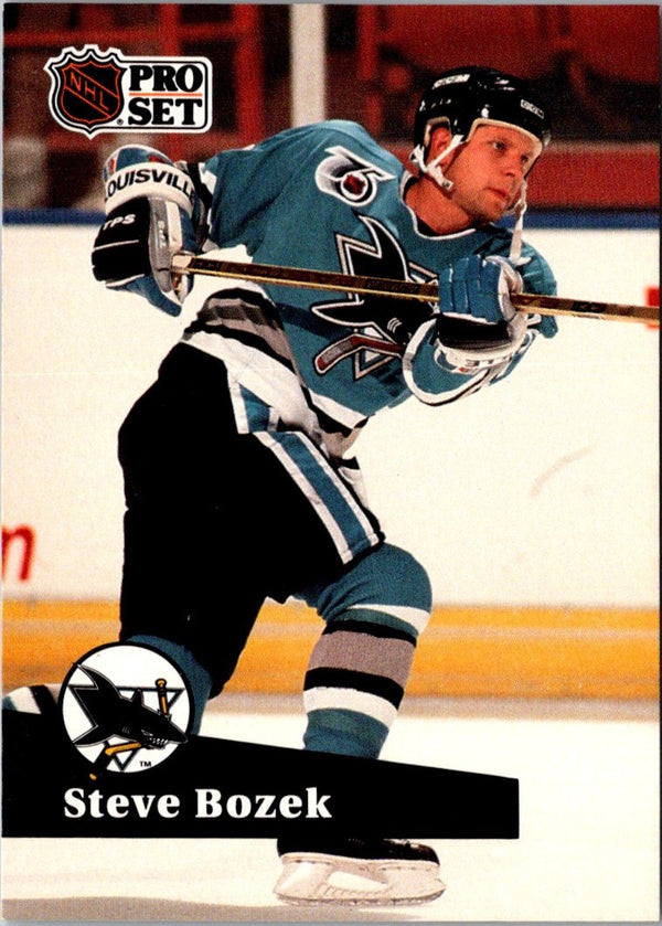 1991 Pro Set Steve Bozek #486
