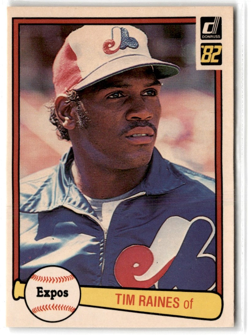 1982 Donruss Tim Raines