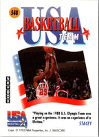 1991 SkyBox Stacey Augmon #548