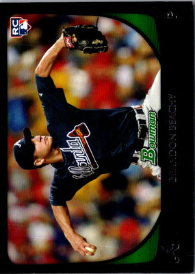 2011 Bowman Brandon Beachy #204 Rookie