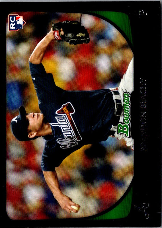 2011 Bowman Brandon Beachy #204 Rookie