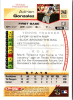 2005 Topps Total Adrian Gonzalez #249