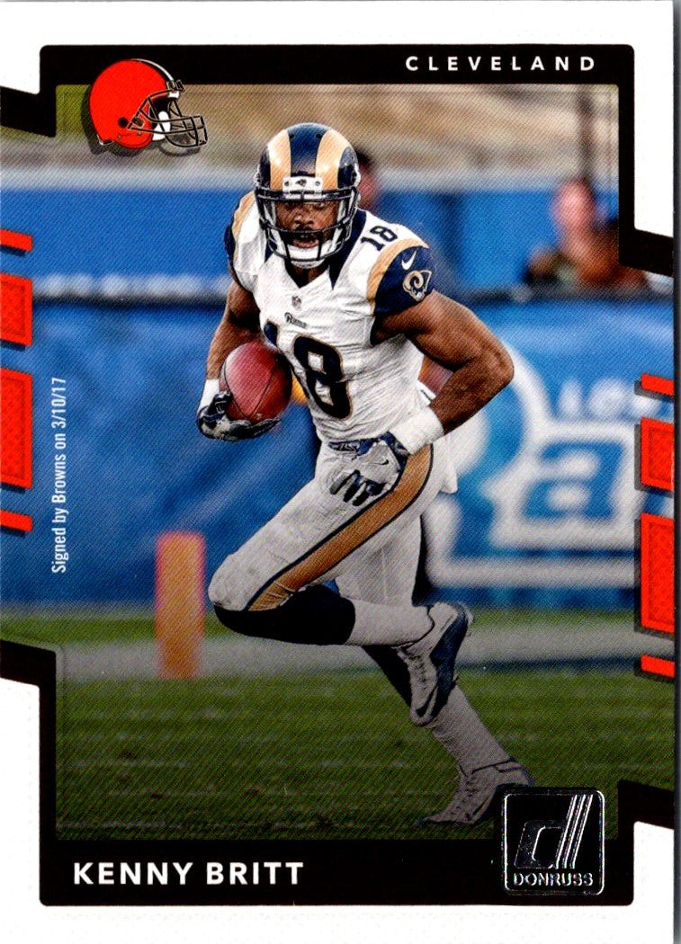 2017 Donruss Kenny Britt