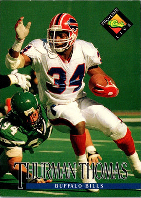 1994 Pro Line Live Thurman Thomas #9