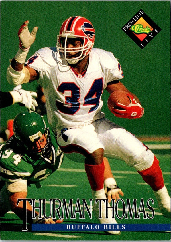 1994 Pro Line Live Thurman Thomas #9