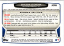 2013 Bowman Chrome Prospects Ericson Leonora