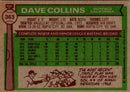 1976 Topps Dave Collins