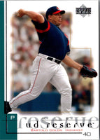 2001 UD Reserve Bartolo Colon #23