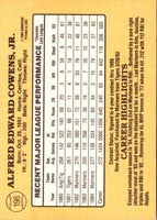 1985 Donruss Al Cowens #196
