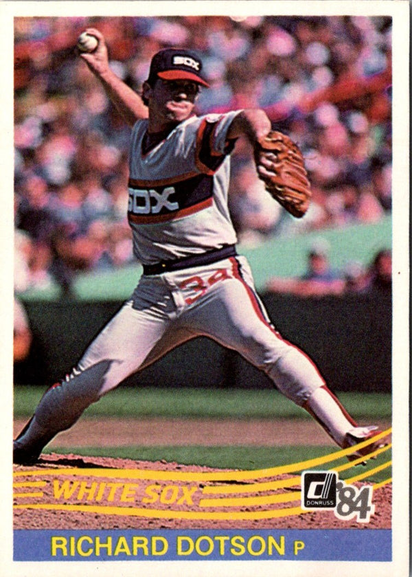 1984 Donruss Richard Dotson #180