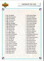 1991 Upper Deck French Checklist 301-400 #400A