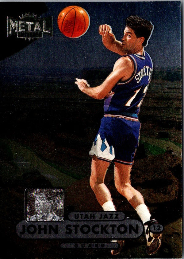 1997 Metal Universe John Stockton #17