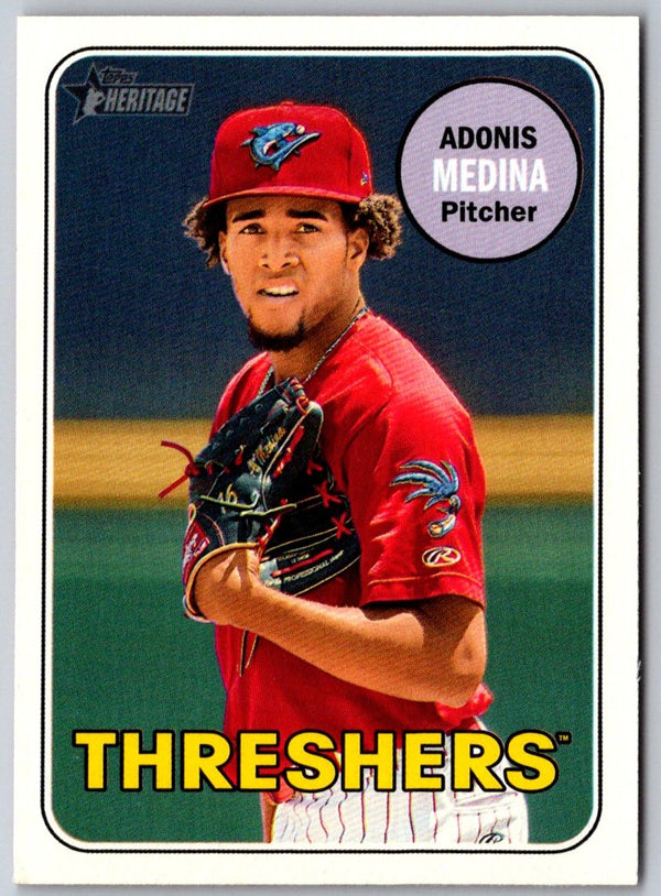 2018 Topps Heritage Minor League Adonis Medina #38