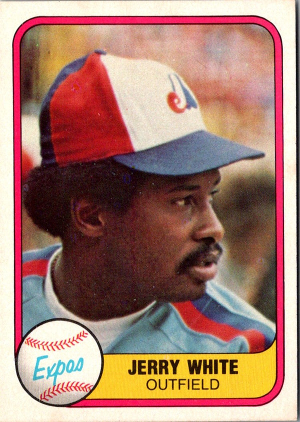 1981 Fleer Jerry White #161