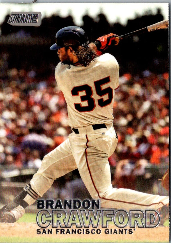 2016 Stadium Club Brandon Crawford #47