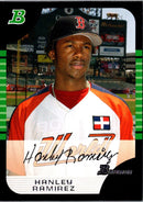 2005 Bowman Chrome Draft Picks & Prospects Hanley Ramirez