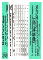 1984 Donruss Moose Haas #368