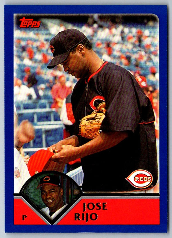 2003 Topps Jose Rijo #99